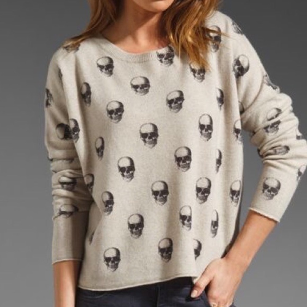 Skull cashmere sweater